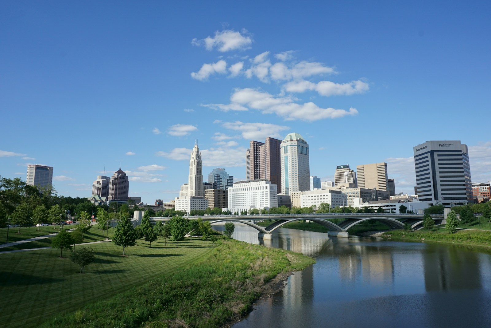 Downtown Columbus, Ohio skyline
